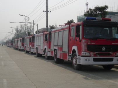 豪沃消防車(chē)