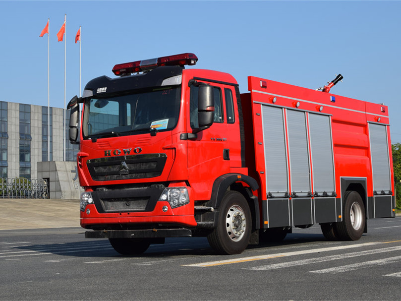 豪沃單橋水罐消防車(chē)（9噸）
