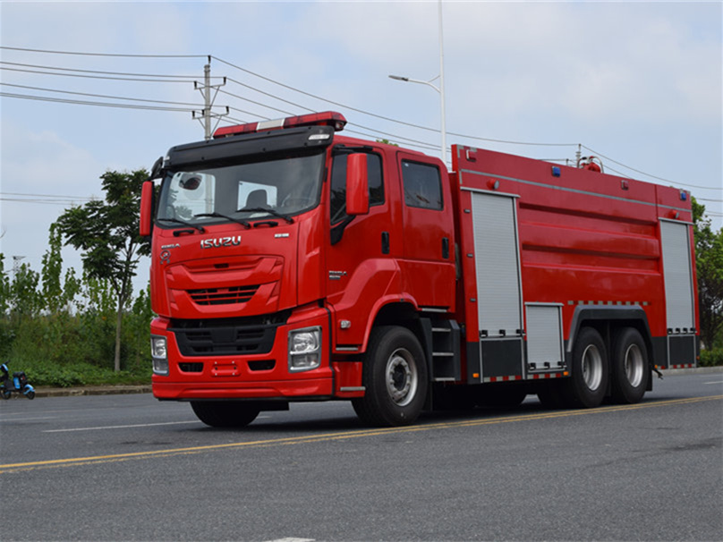 慶鈴后雙橋泡沫消防車(chē)（16噸）